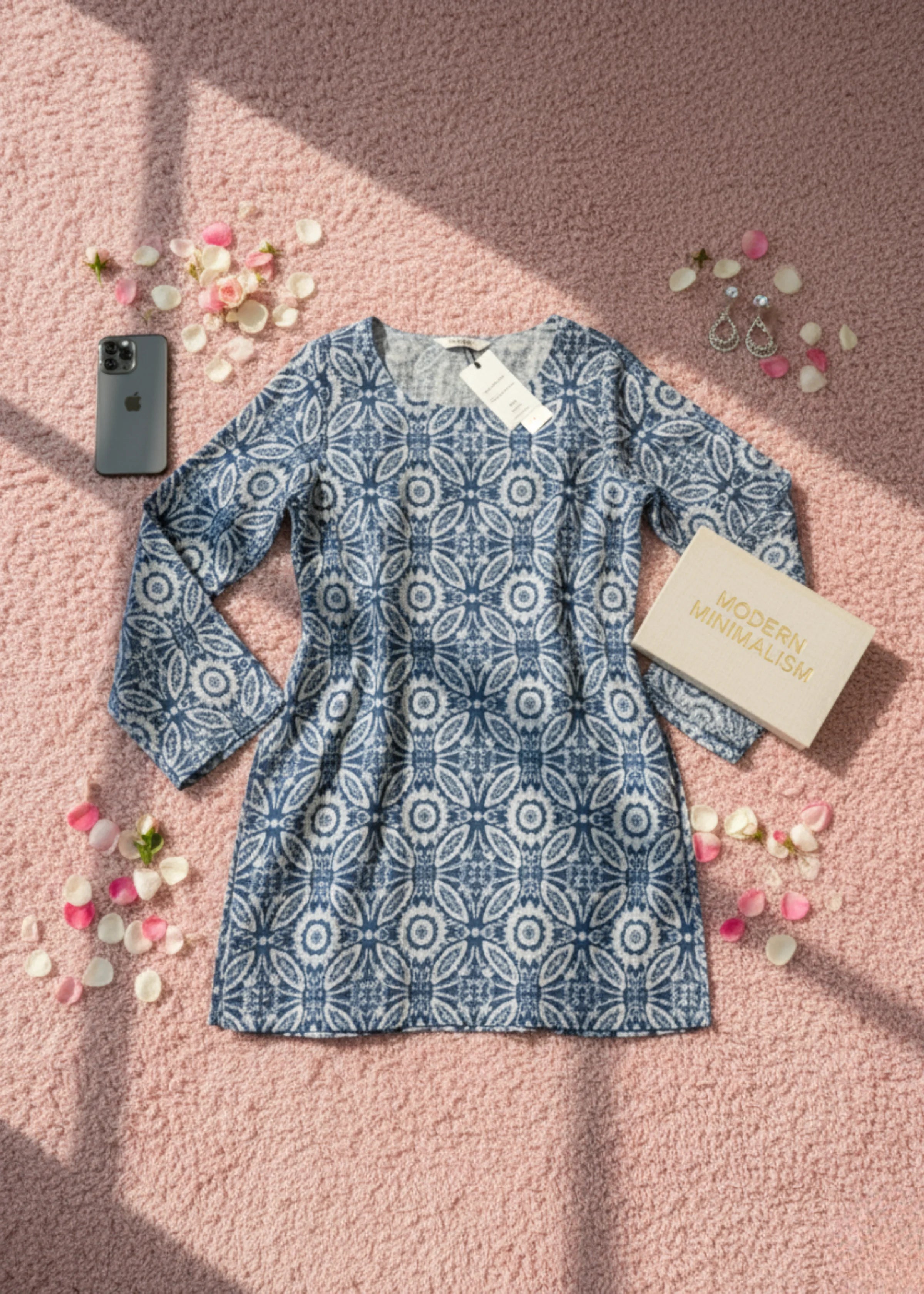 Beautiful Rayon Printed Kurti with Flared Sleeves