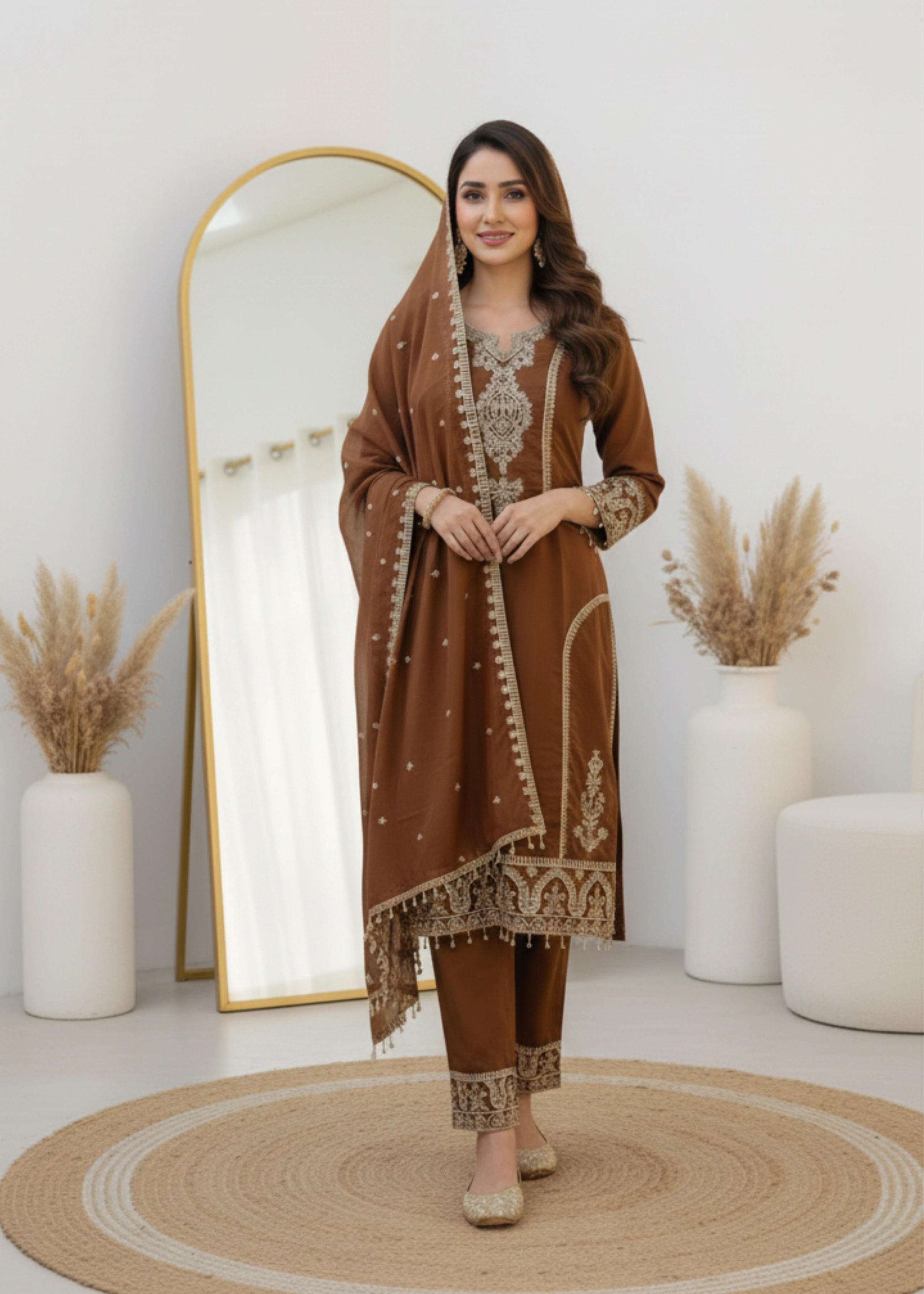 Brown