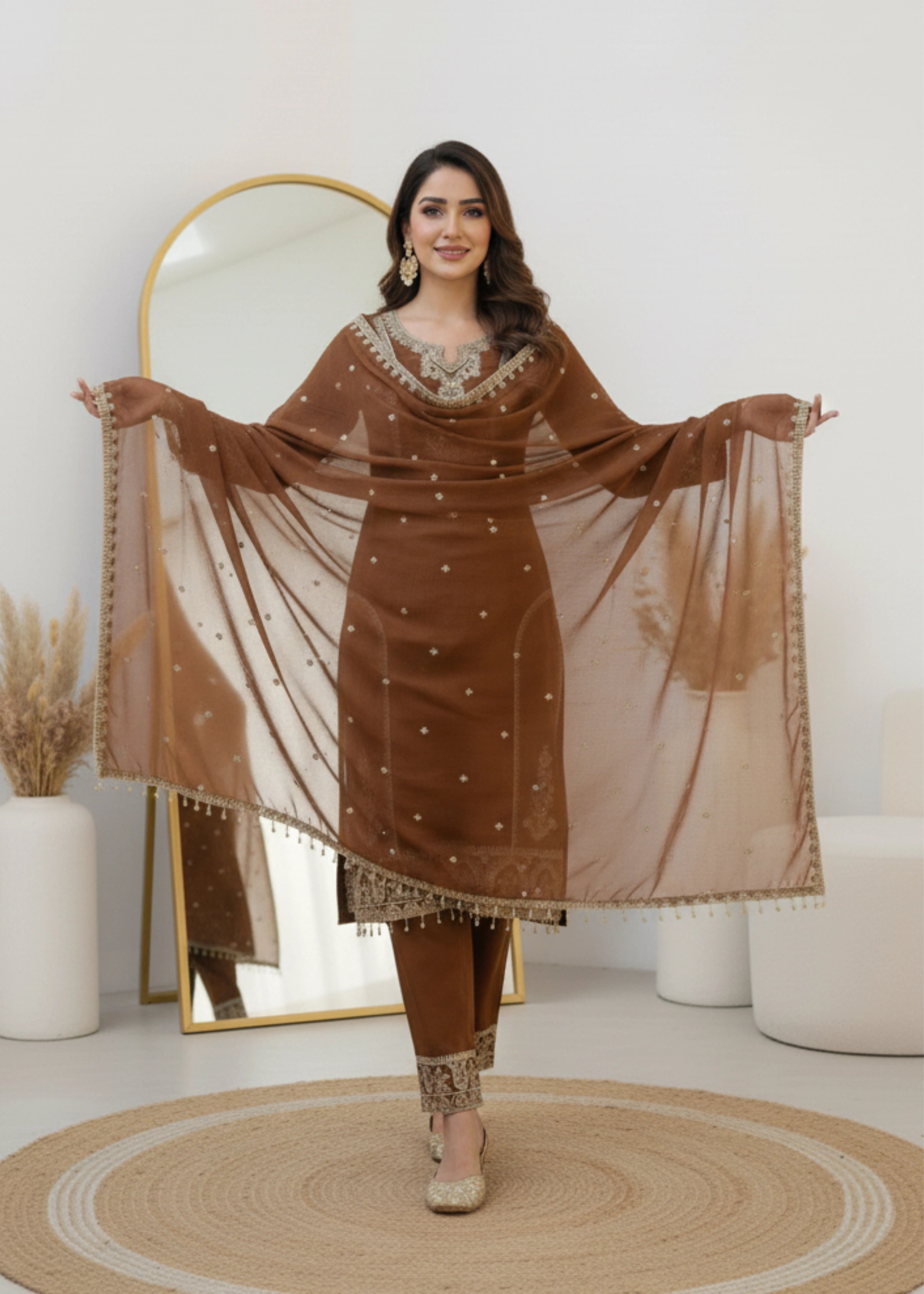Brown