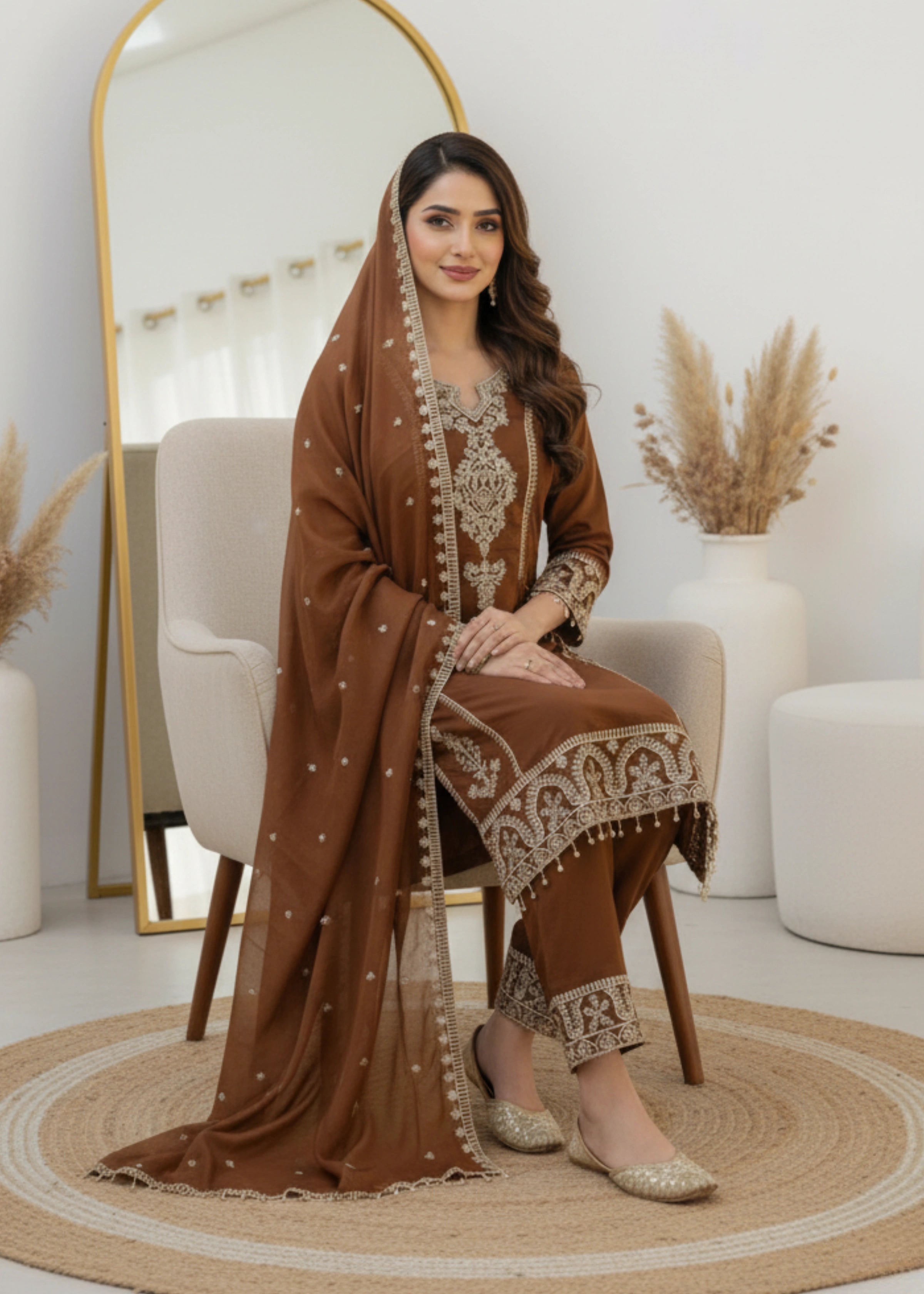 Brown