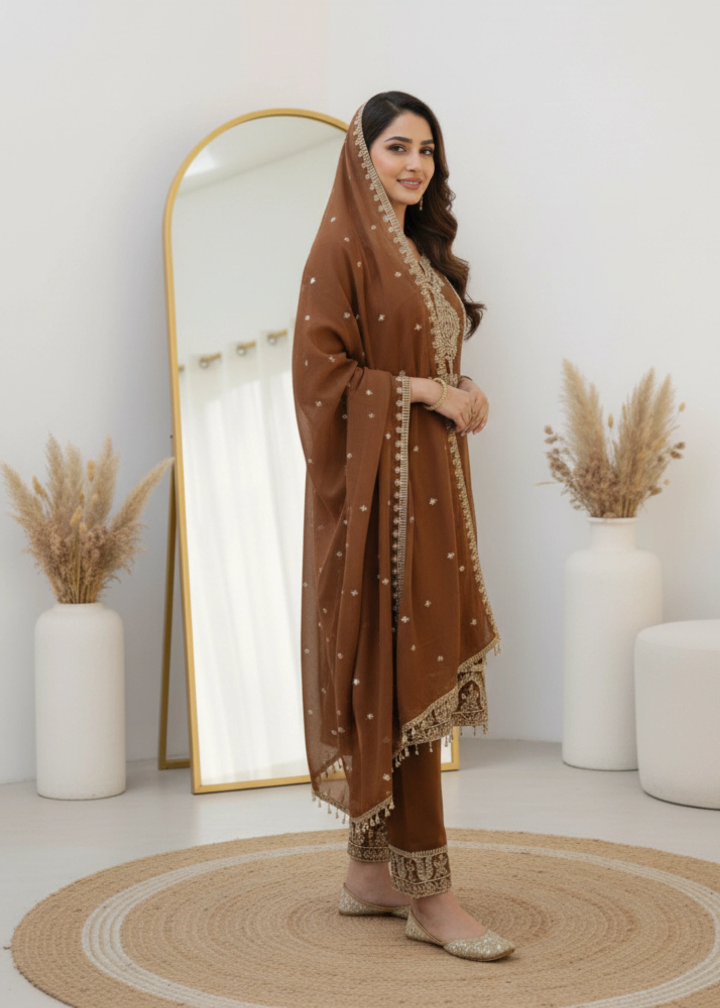 Brown